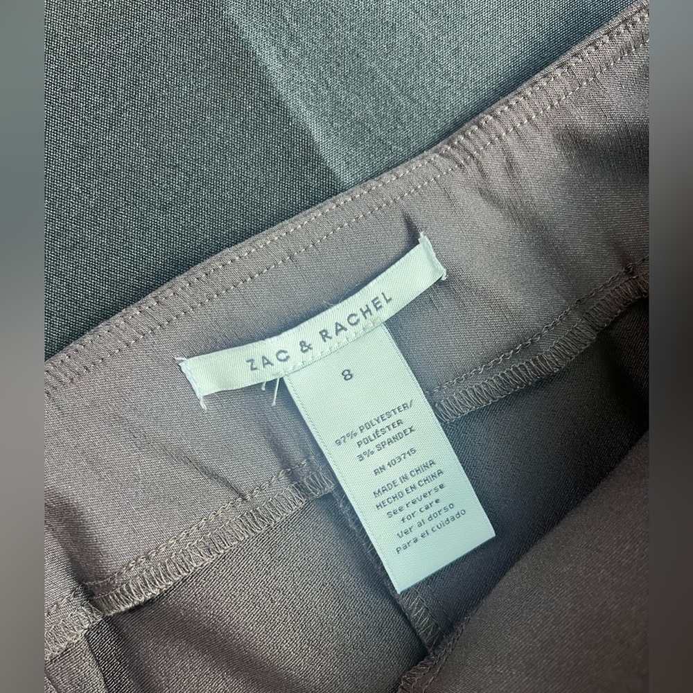 NWT Zac + Rachel Pull-On Slim Ankle Trousers - Picture 9 of 14